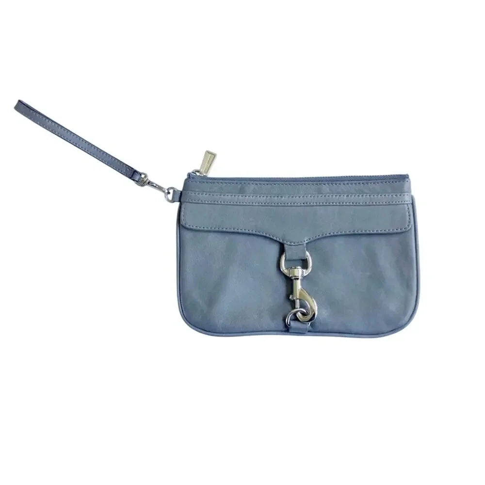 Rebecca Minkoff Gray Wristlet Clutch
